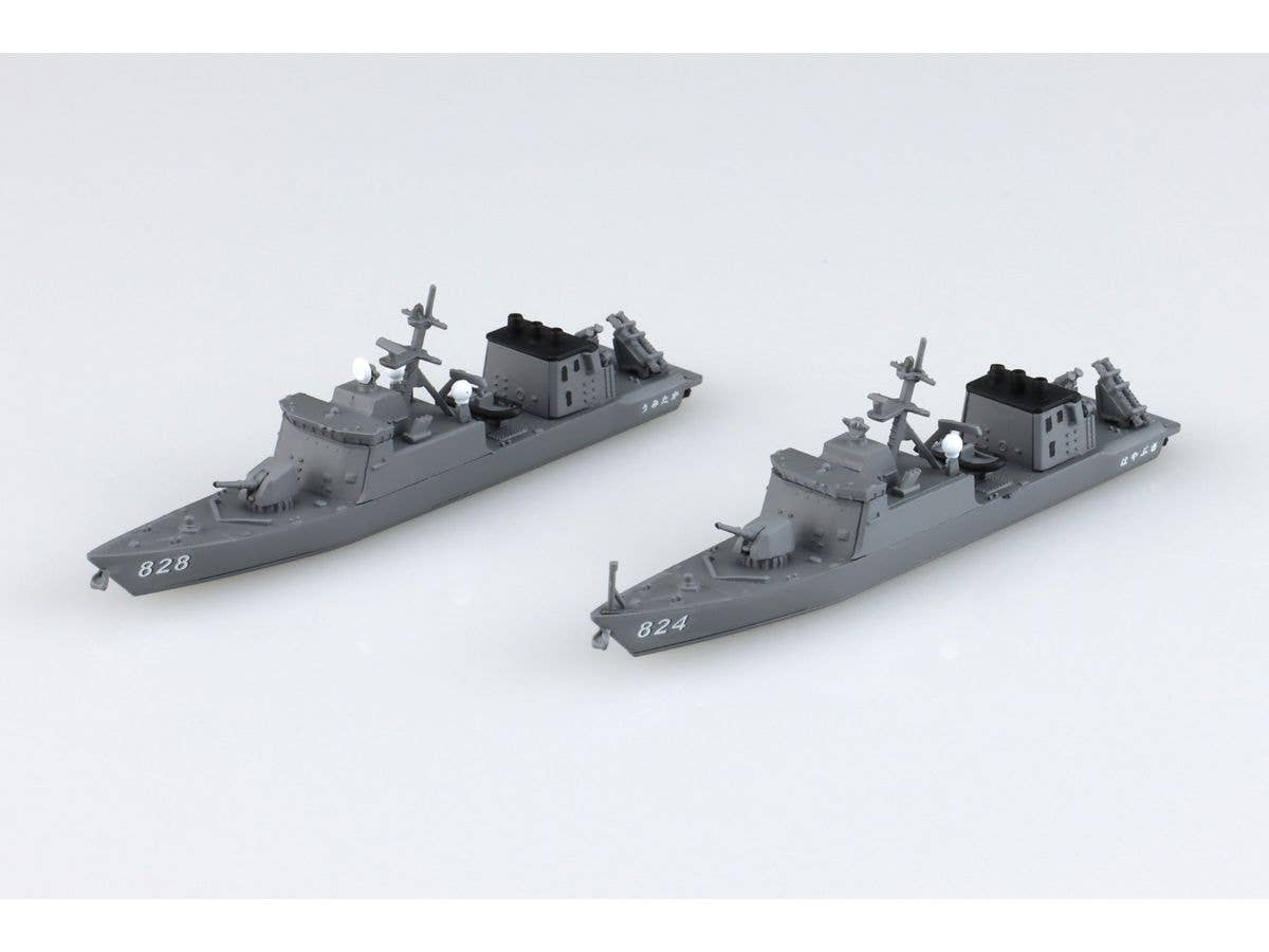 1/700 海上自衛隊 ミサイル艇 はやぶさ/うみたか