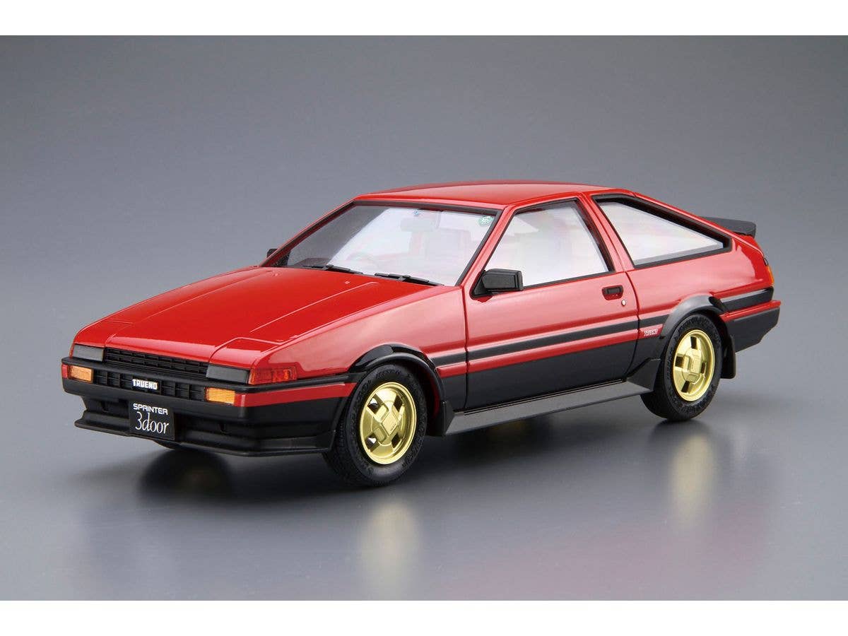 1/24 トヨタ AE86 スプリンタートレノGT-APEX '84