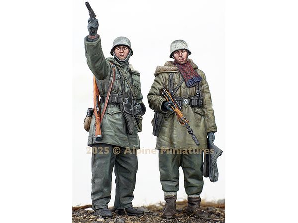 1/35 WWII ドイツ武装親衛隊 装甲擲弾兵 ハリコフ攻防戦セット(2体入)