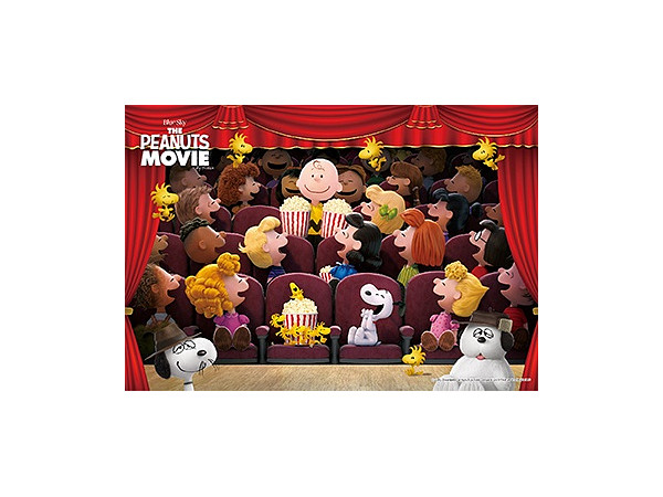 ピクチュアパズル PEANUTS スヌーピーのムービーシアター 24ピース