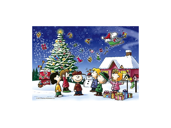 光るパズル: I Love スヌーピー ピーナッツクリスマス 108ピース