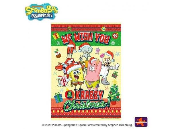ジグソーパズル: スポンジ・ボブ ア クラビー クリスマス! 500ピース (53 x 38cm)
