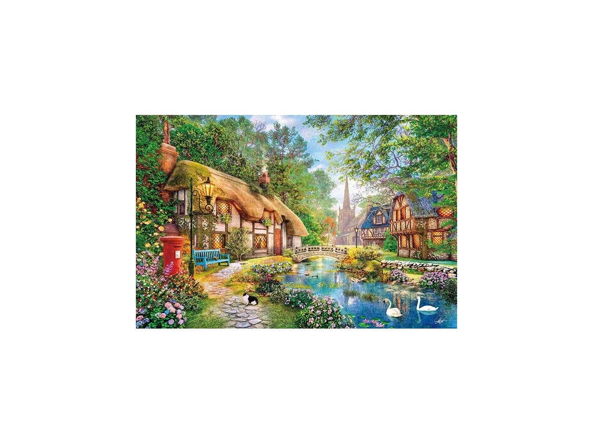 ジグソーパズル 渓川弘行 ジョー&ロイ釣具店 1000ピース (75cm x 50cm