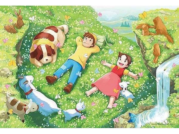 アルプスの少女: ハイジ おひるね 300pcs (380 x 260mm)