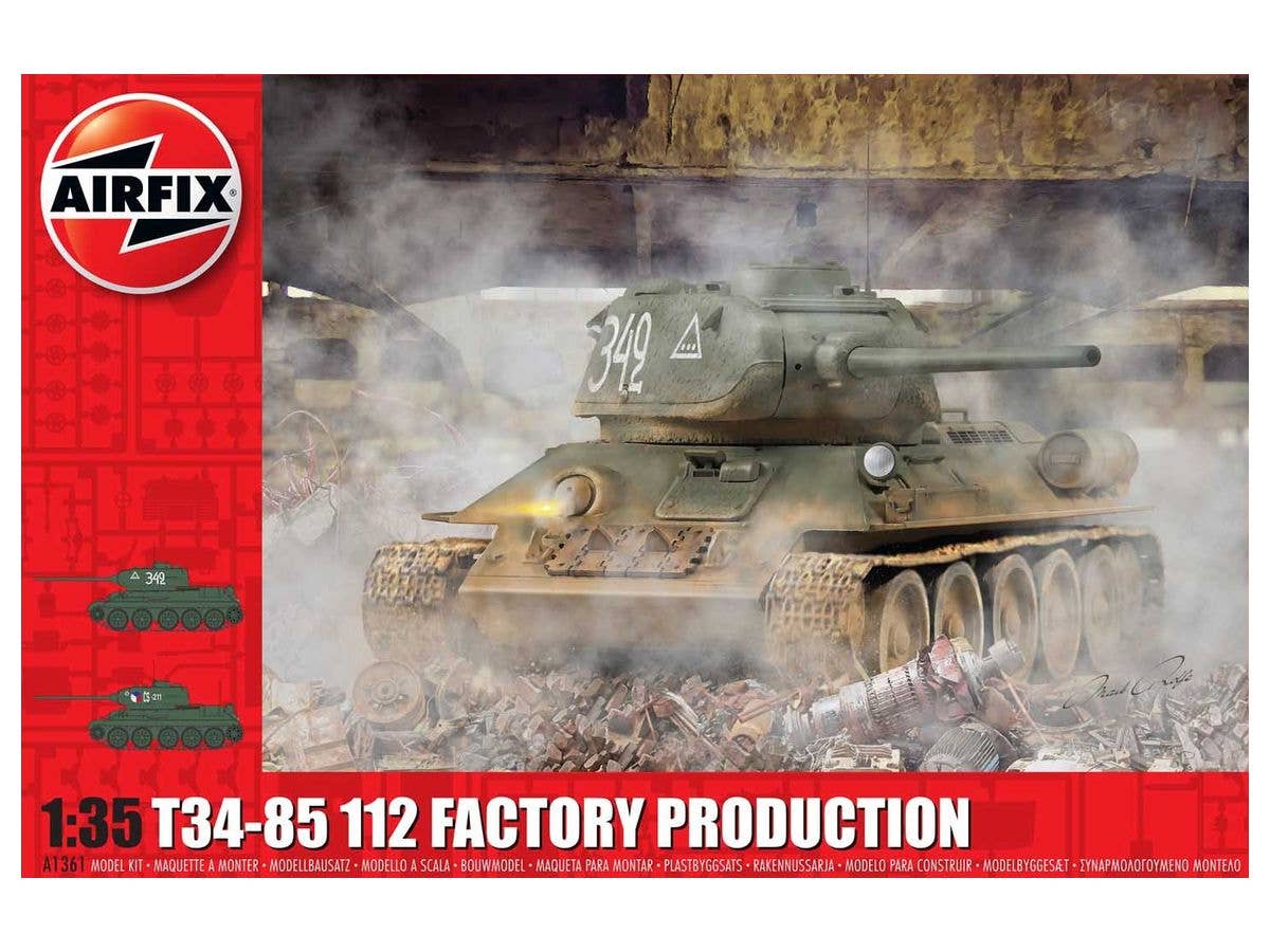 1/35 T-34/85 ソ連中戦車 第112工場生産型