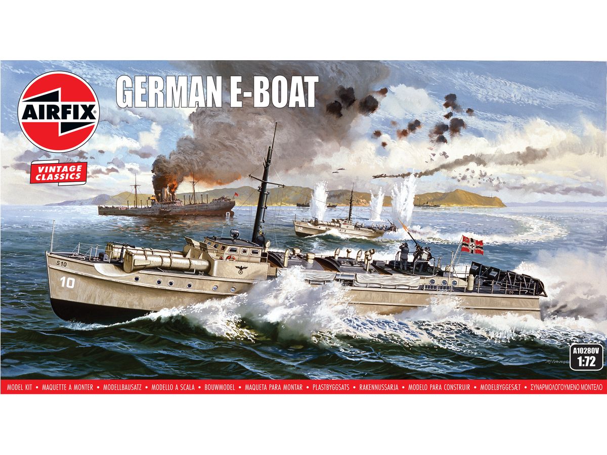 1/72 ドイツ軍 Eボート(シュネルボート)