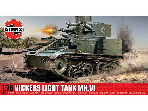 1/76 ヴィッカース軽戦車 Mk.VI