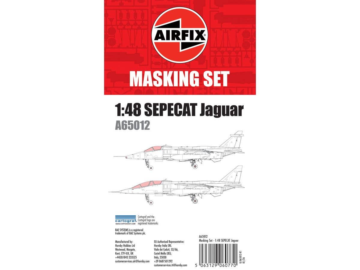 1/48 SEPECAT ジャギュア マスキングセット