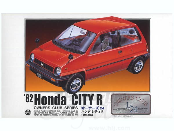 1/24 ホンダ シティ R 1982