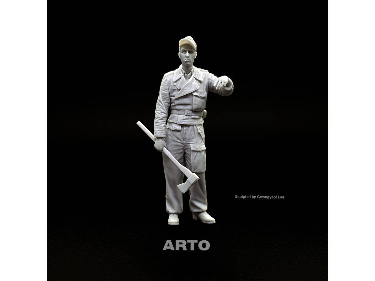 1/35 ドイツ 斧を持つ戦車兵ノルマンディ 1944年