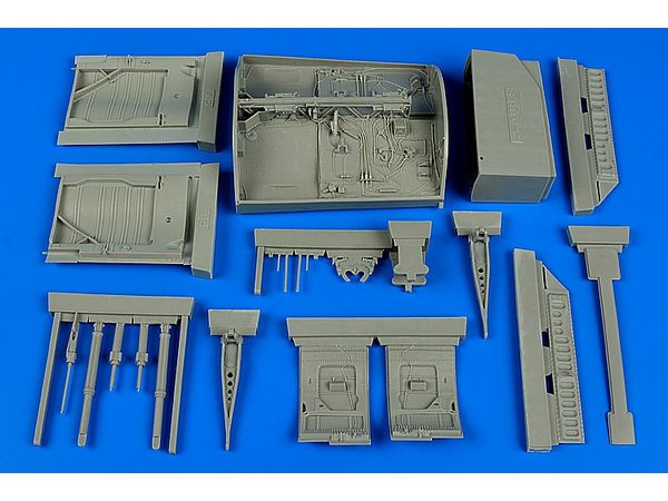 1/32 F-104A/C 着陸装置格納庫 (イタレリ用)