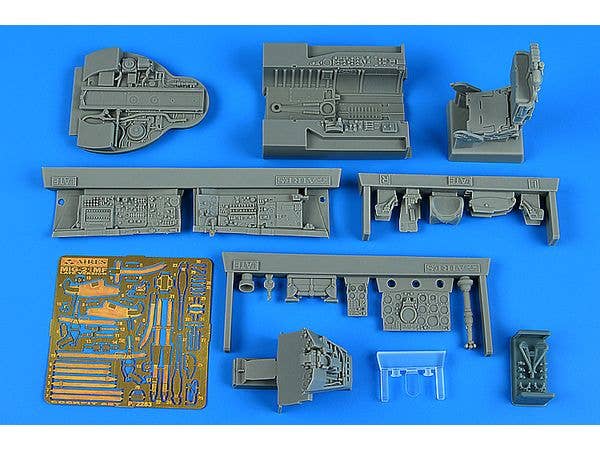 1/32 MiG-21MF フィッシュベッドJ (後期型) コックピットセット (トランぺッター用)