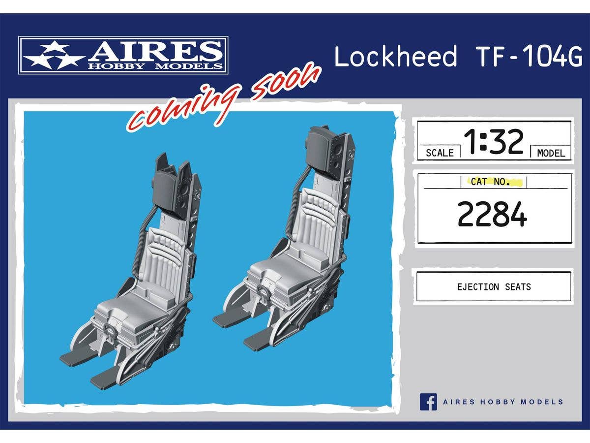 1/32 TF-104G/CF-104D用ロッキード C-2 射出座席 (2個入)