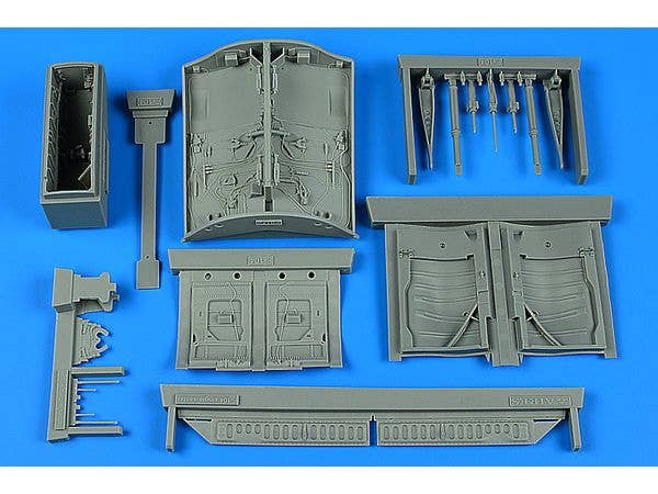 1/32 F-104G/J/S/CF-104着陸装置格納庫 (イタレリ用)