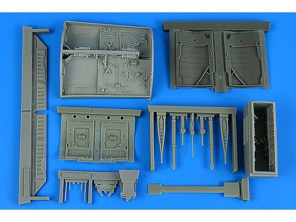 1/32 F-104A/C着陸装置格納庫 (イタレリ用)