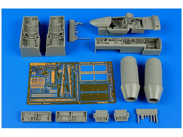 1/48 F/A-18E スーパーディテール セット (ハセガワ用)