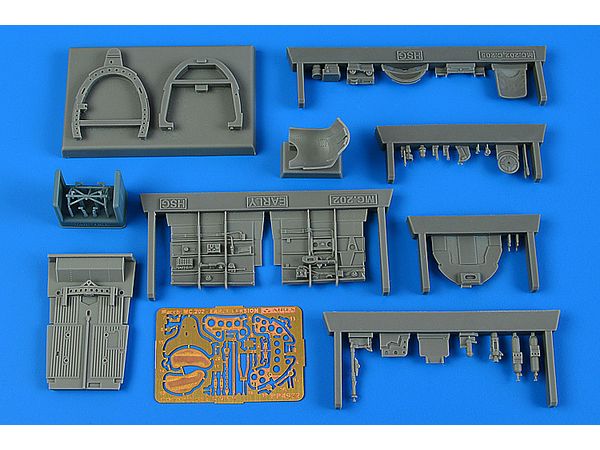 1/48 マッキ MC.202コックピット (初期) (ハセガワ用)