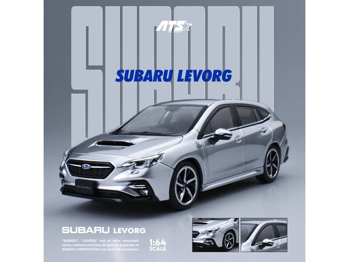 1/64 SUBARU LEVORG シルバーグレー