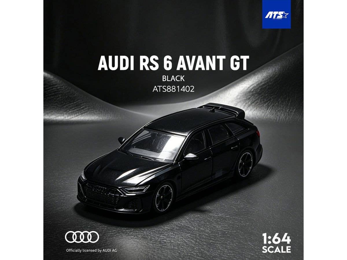 1/64 AUDI RS 6 AVANT GT ブラック