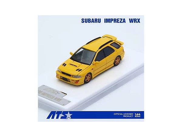 1/64 Subaru  IMPREZA WRX イエロー