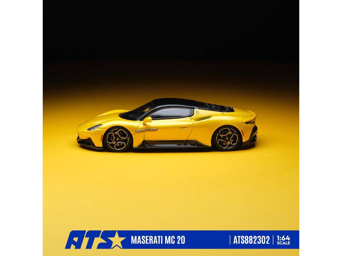1/64 MASERATI MC 20 イエロー