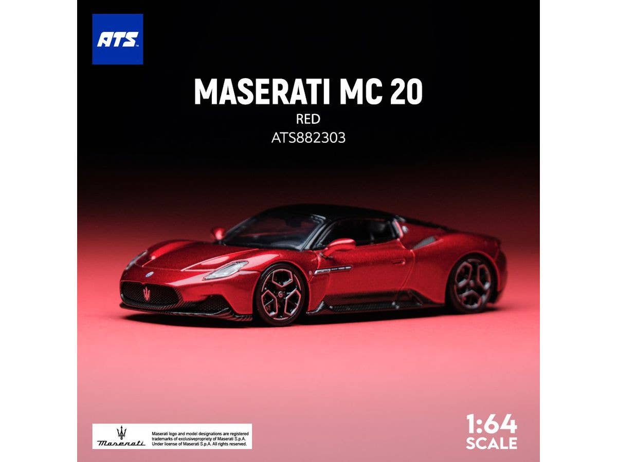 1/64 MASERATI MC 20 レッド