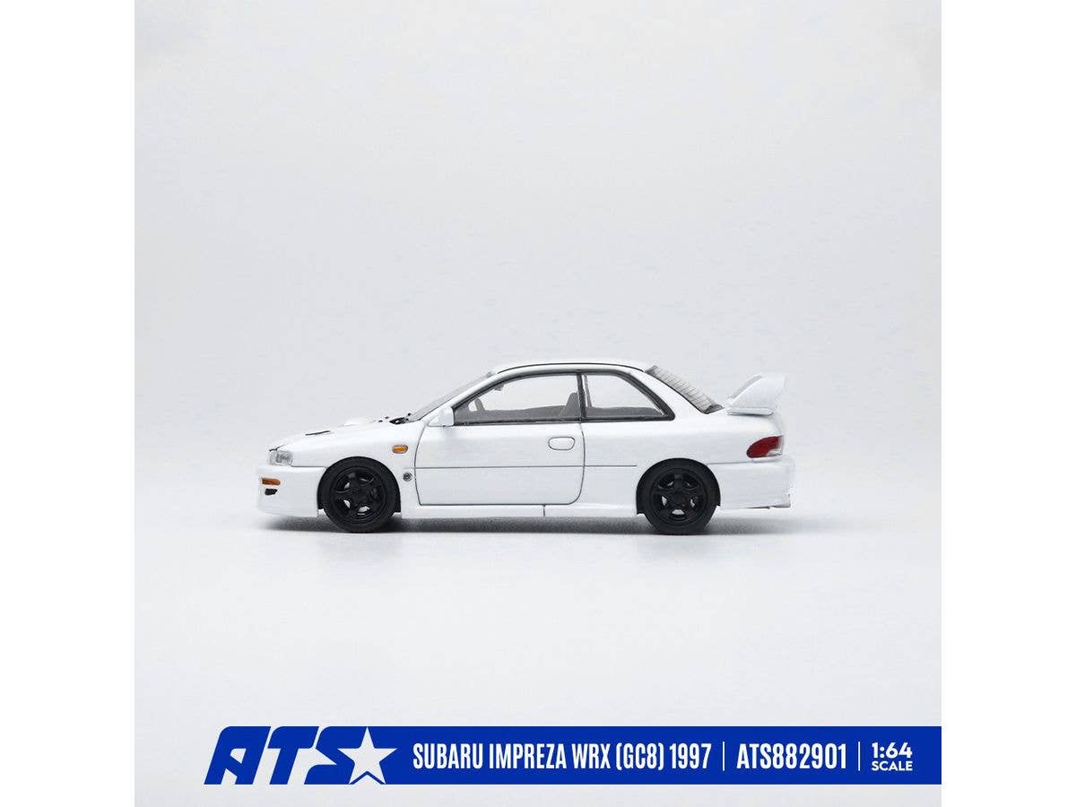 1/64 SUBARU IMPREZA WRX (GC8)1997 -ホワイト