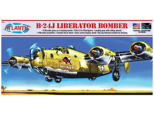 1/92 B-24J バッファロービル w/スイベルスタンド (旧レベル)
