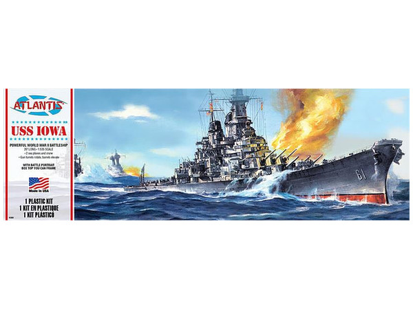 1/535 米海軍戦艦 USS アイオワ BB-61 (旧レベル)