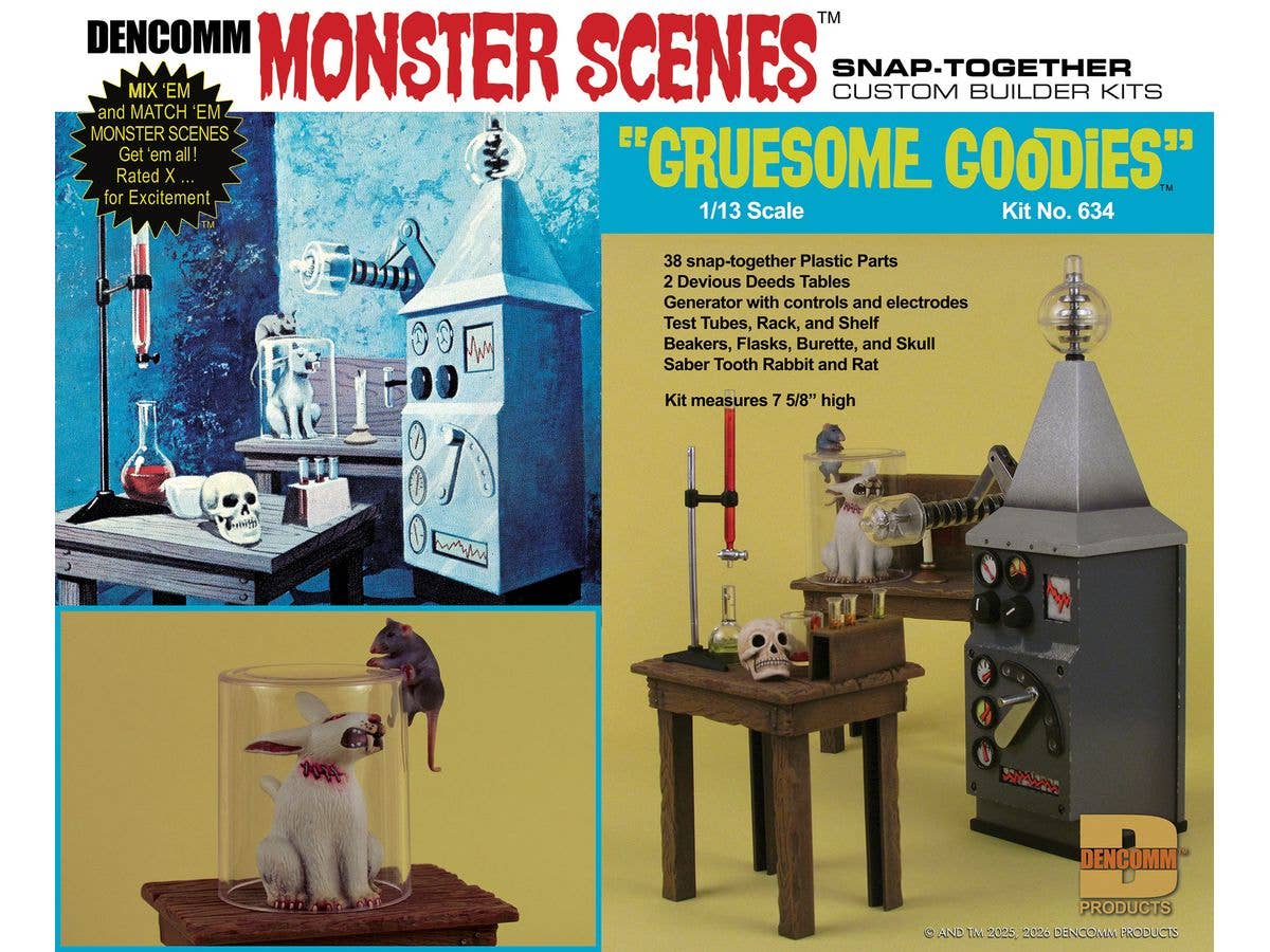 1/13 デンコム モンスターシーン: グルーサム グッディーズ