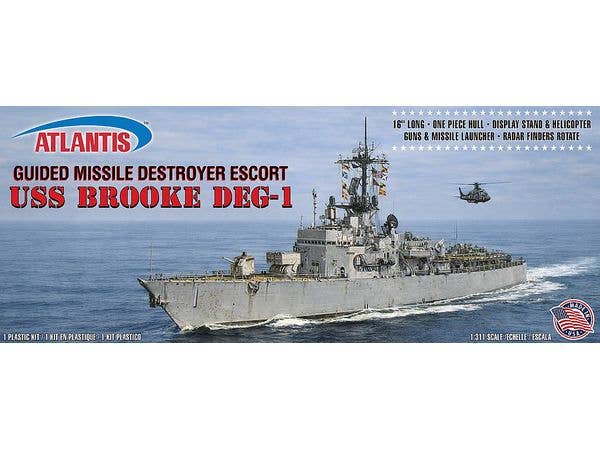 1/311 アメリカ海軍 ミサイル護衛艦 ブルック DEG-1