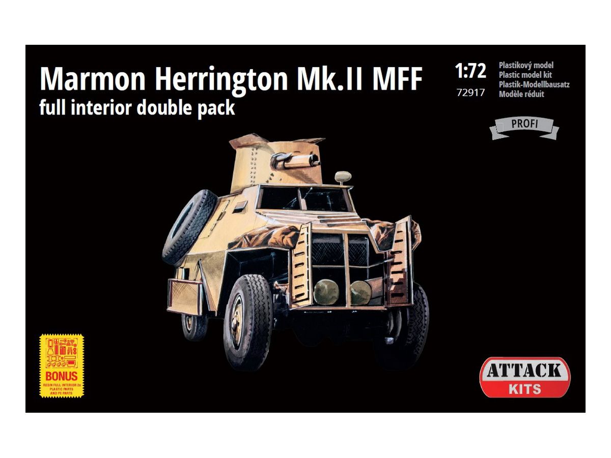 1/72 マーモン・ヘリントン装甲車 Mk.II MFF フルインテリア (2 in 1)