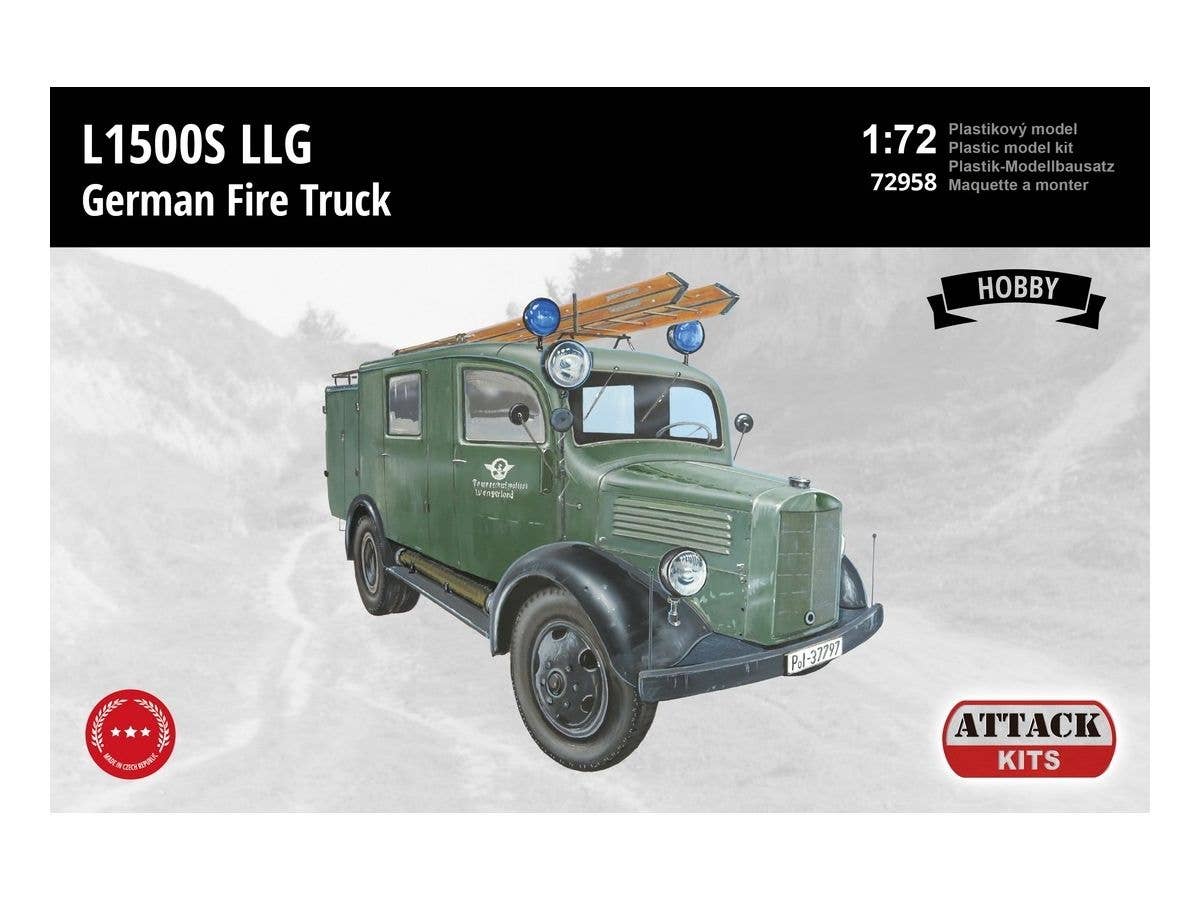 1/72 ドイツ L1500S LLG消防車