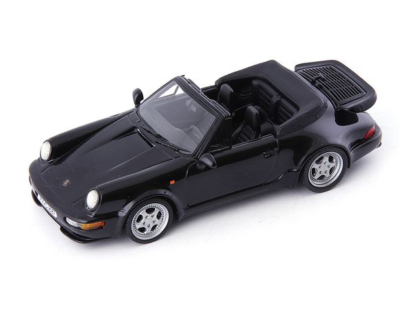 1/43 ポルシェ 911 (964) ターボ コンバーチブル 1993 メタリックブラック