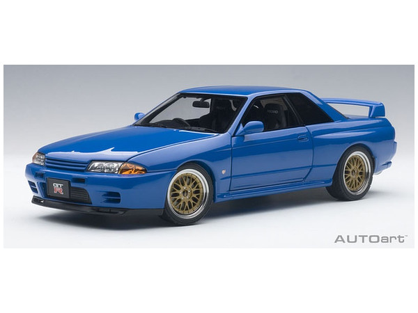 1/18 日産 スカイラインGT-R(R32) V-Spec II チューンド・バージョン ブルー