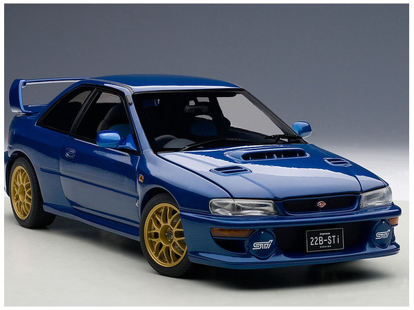 スバル インプレッサ 22B STi バージョン (ブルー)