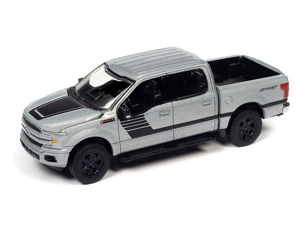 1/64 2019 フォード F-150 XLT スポーツ [アイコニックシルバーメタリック]