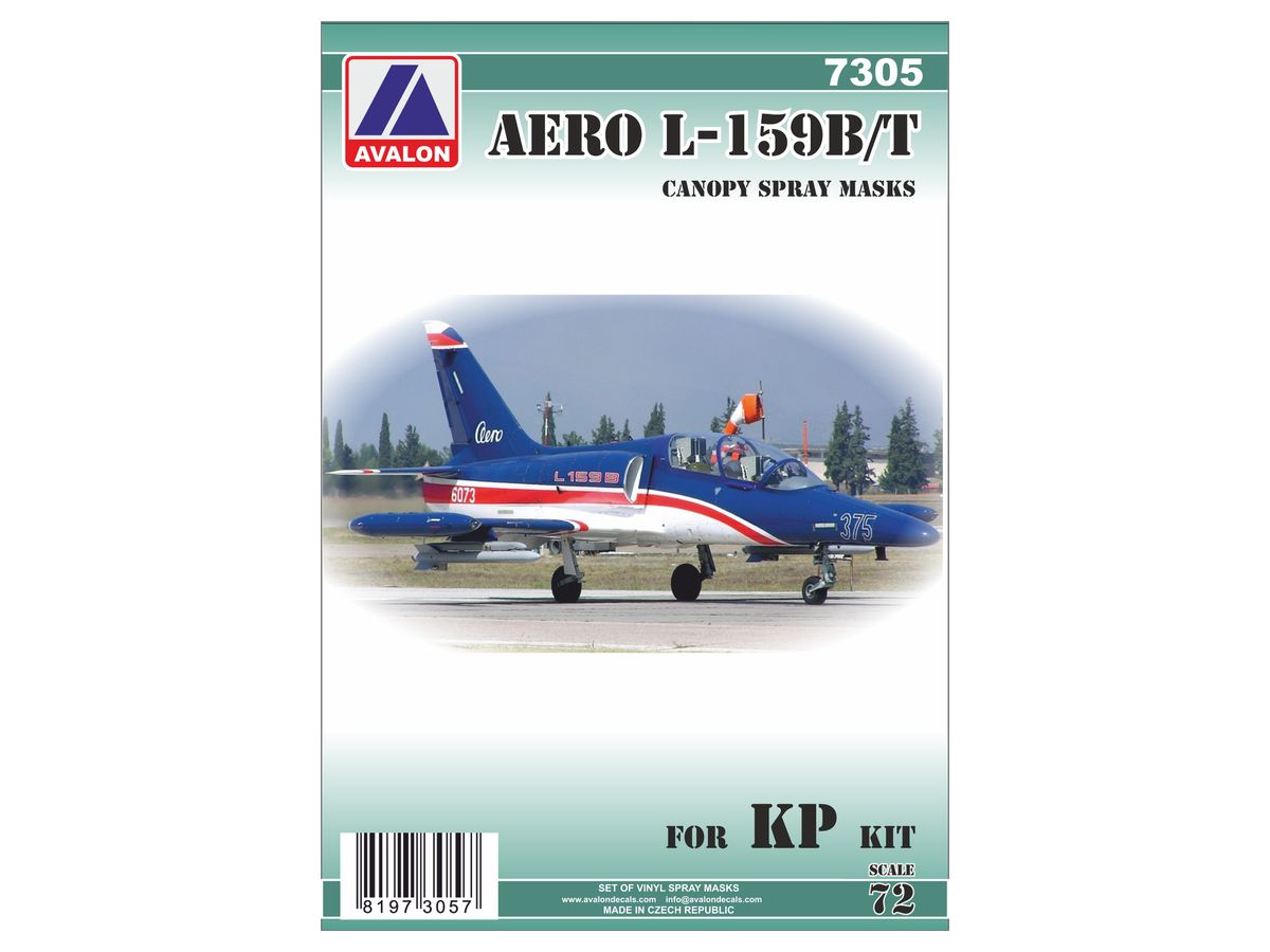 1/72 アエロ L-159B/T ALCA 塗装マスクシール (KPモデル用)