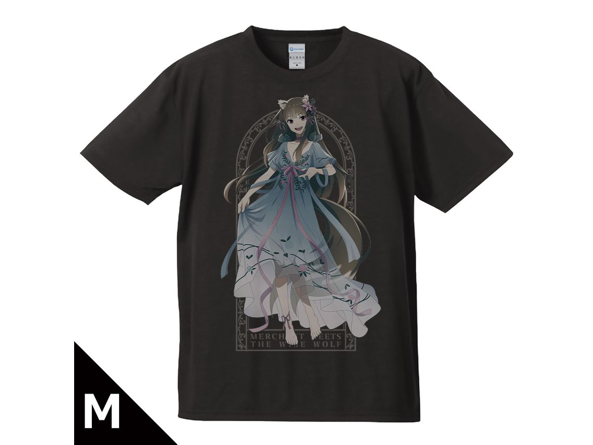 TVアニメ 狼と香辛料 MERCHANT MEETS THE WISE WOLF: Tシャツ ホロ ドレスver.  (描き下ろし) Mサイズ