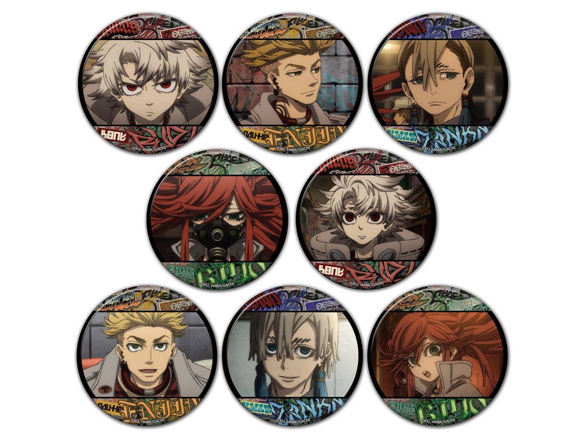 ガチアクタ: トレーディング缶バッジ 1Box 8pcs