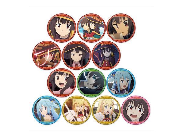 映画 この素晴らしい世界に祝福を!紅伝説 トレーディング缶バッジ 1Box 13pcs