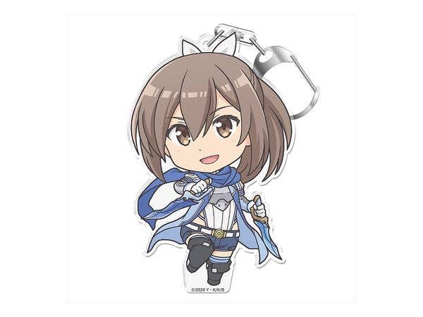 痛いのは嫌なので防御力に極振りしたいと思います。 ぷにこれ!キーホルダー (スタンド付) サリー