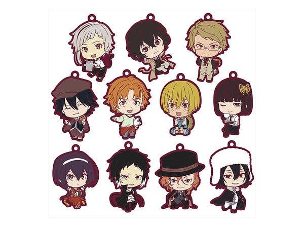 文豪ストレイドッグス ラバーストラップコレクション 1Box 11pcs