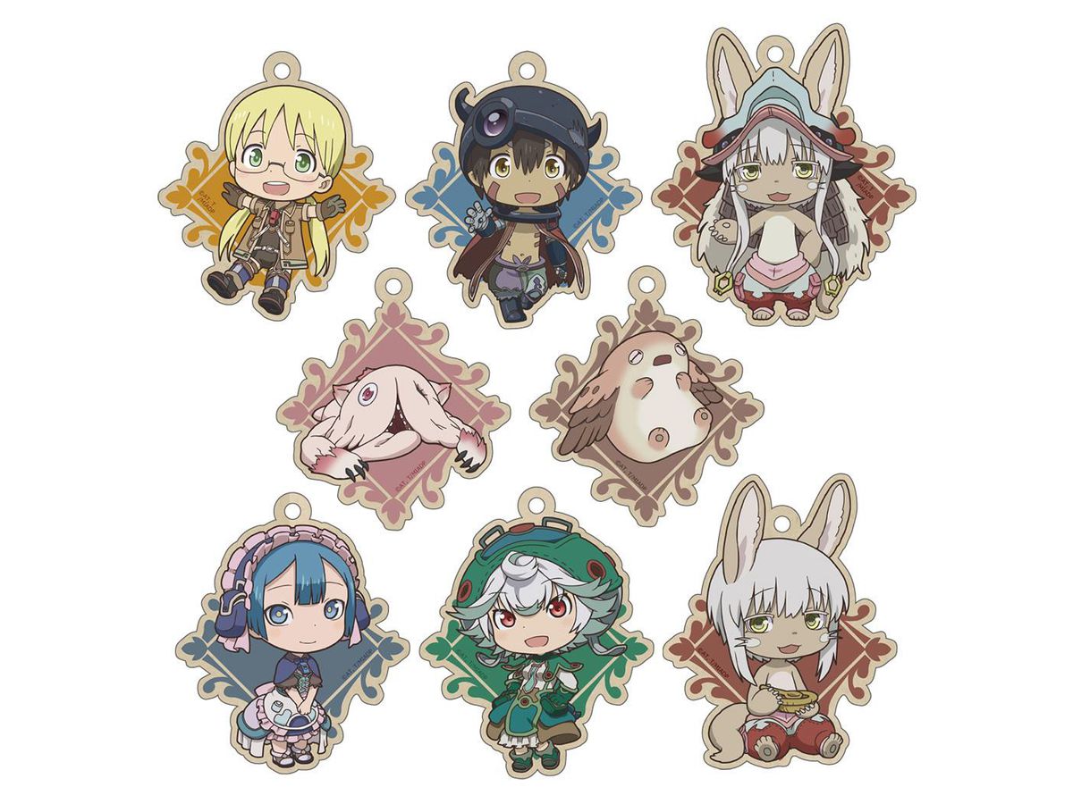 劇場版 メイドインアビス -深き魂の黎明- トレーディング木札ストラップ 1Box 8pcs