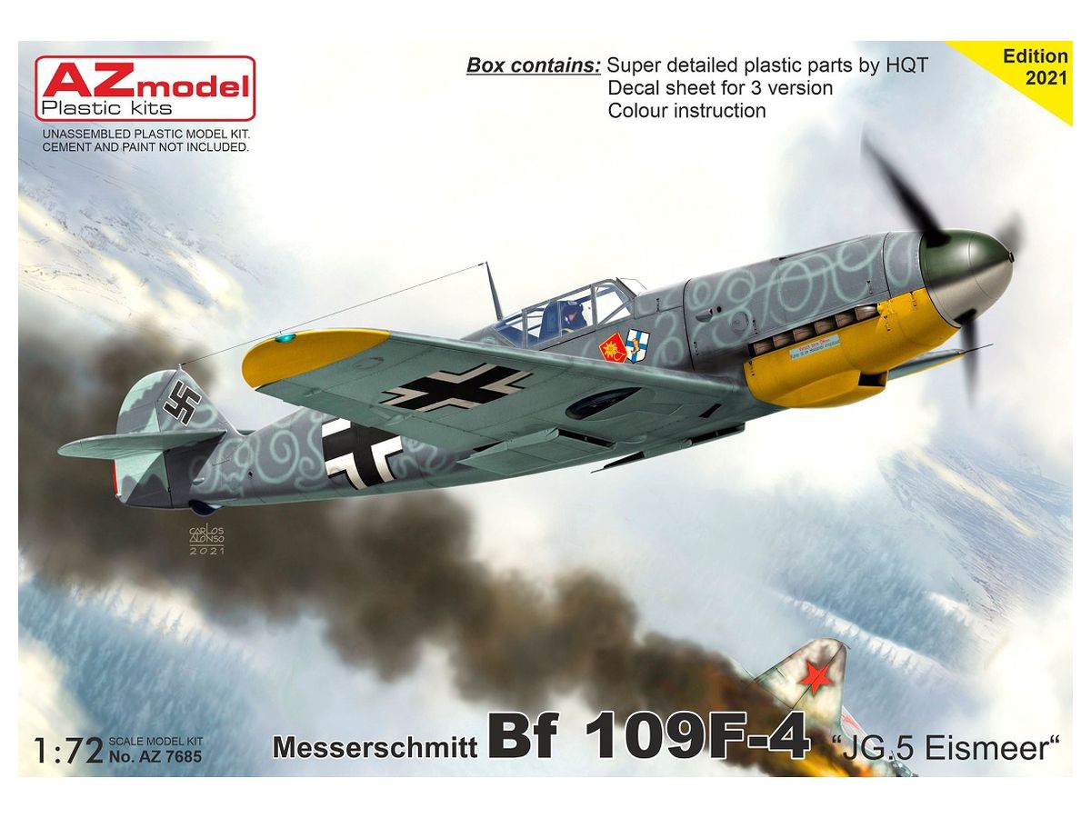 1/72 Bf109F-4  JG.5アイスミール