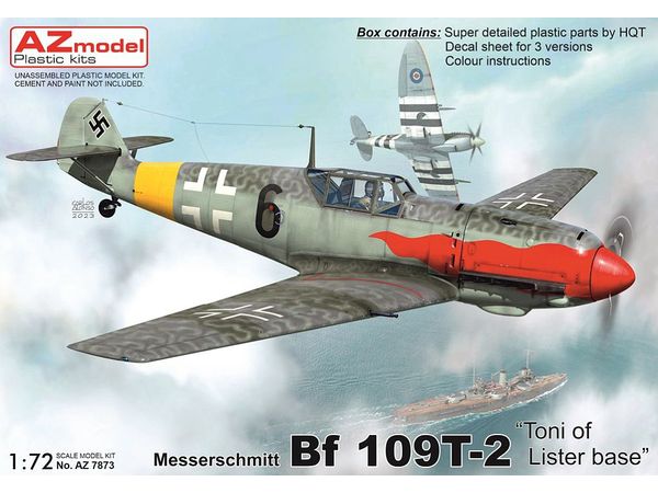 1/72 メッサーシュミット Bf109T-2 リステル基地駐在のトニー