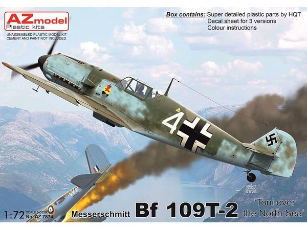 1/72 メッサーシュミット Bf109T-2 北海上空のトニー