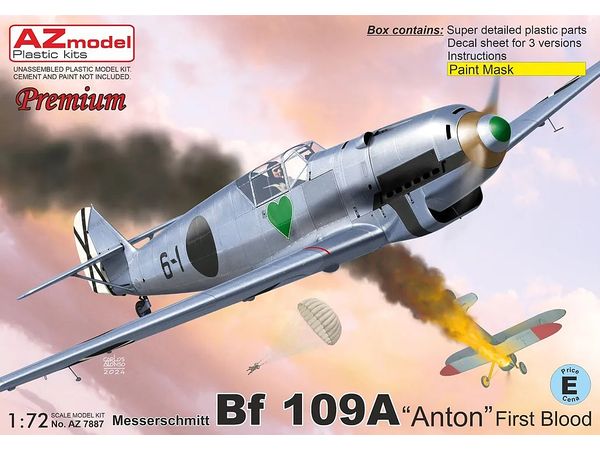 1/72 Bf109A アントン ファーストブラッド