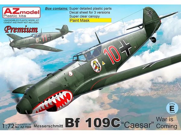 1/72 Bf109C ツェーザー ウォー イズ カミング