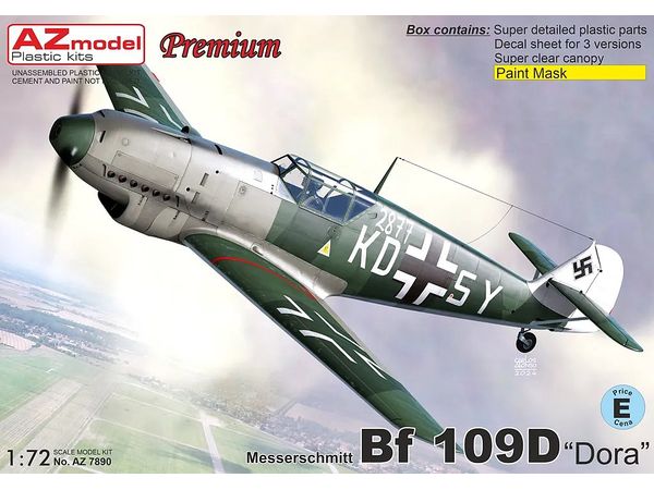 1/72 Bf109D ドラ